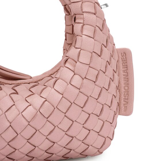 LES VISIONNAIRES Greta Micro weave Handtas Leer 20 cm