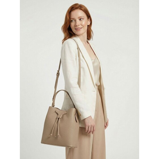 Lazarotti Bologna leeren crossbody-buideltas, leer, 25 cm