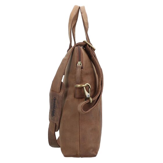 Greenland Nature Montenegro Aktetas Leer 40 cm Laptopcompartiment Greenland Nature Montenegro Aktetas Leer 40 cm Laptopcompartiment