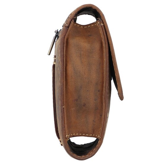 Greenburry Vintage sigarettenkoker leer 7,5 cm