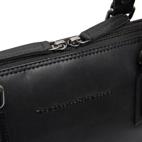 The Chesterfield Brand Novum Koffer Leer 35 cm Laptop compartiment