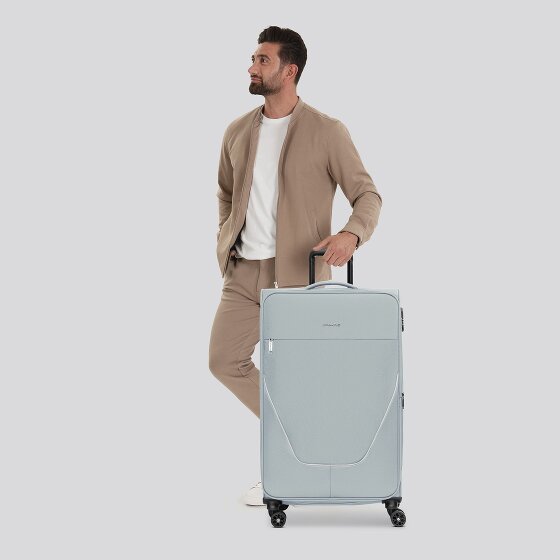 Stratic taska 4-wiel trolley L 76 cm met uitvouwbare plooi