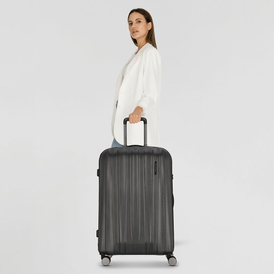 Polestream Moonrock 4 wielen Trolley L 78 cm met uitbreidingsplooi