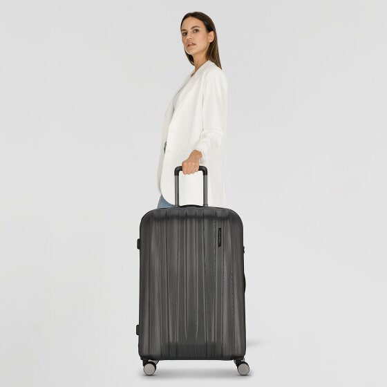 Polestream Moonrock 4 wielen Trolley 78 cm met uitbreidingsplooi