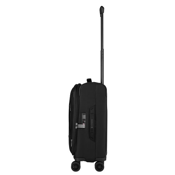 Victorinox Crosslight Softside 4 wielen Cabinewagen 55 cm met uitbreidingsplooi