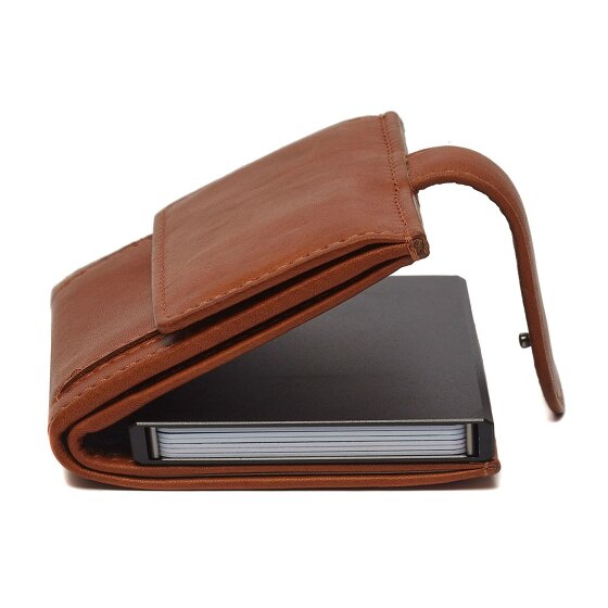 The Chesterfield Brand Leipzig Kredietkaart etui RFID-bescherming Leer 7.5 cm