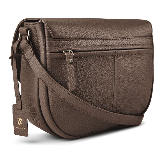 Lazarotti Bologna Leather XL Crossbody tas van leer 27 cm
