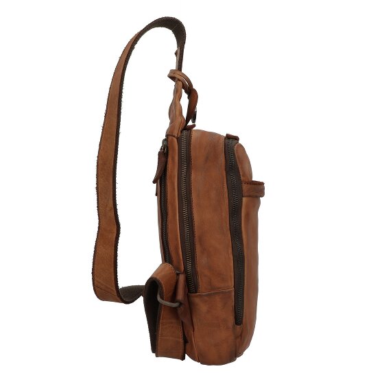 Harbour 2nd Phoenix schoudertas leer 33 cm