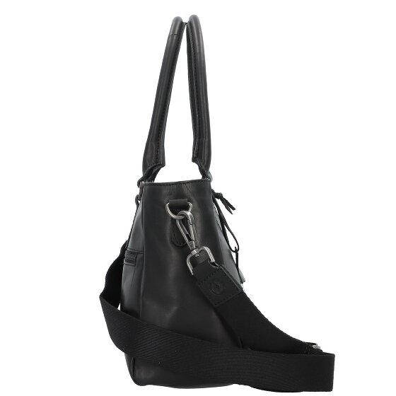 Greenburry Pure Black Handtas Leer 33 cm