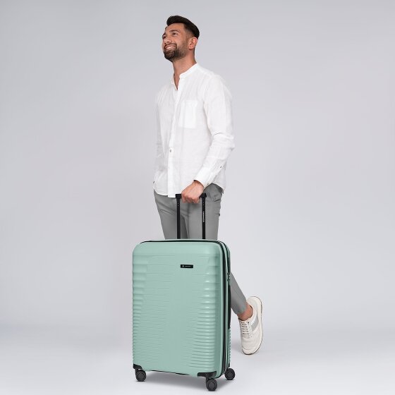 Farmhood Eco Edition 4 wielen Trolley 67 cm met uitbreidingsplooi