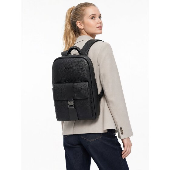 Piquadro Materia Dagrugzak Leder 48 cm Laptopvak