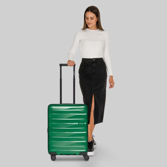 Bergpfeil Travel 4-wiel cabine trolley S 55 cm met uitbreidingsplooi
