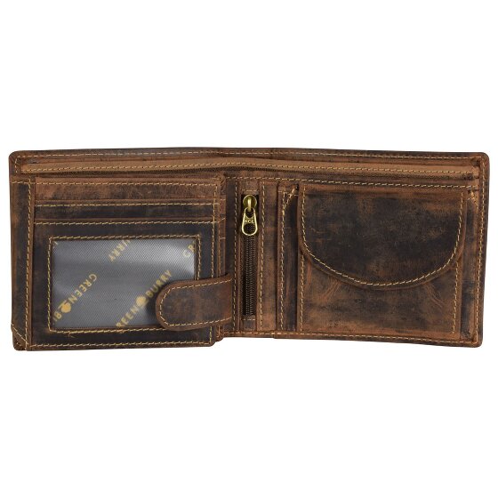 Greenburry Vintage Eagle Leren Portemonnee 12,5 cm