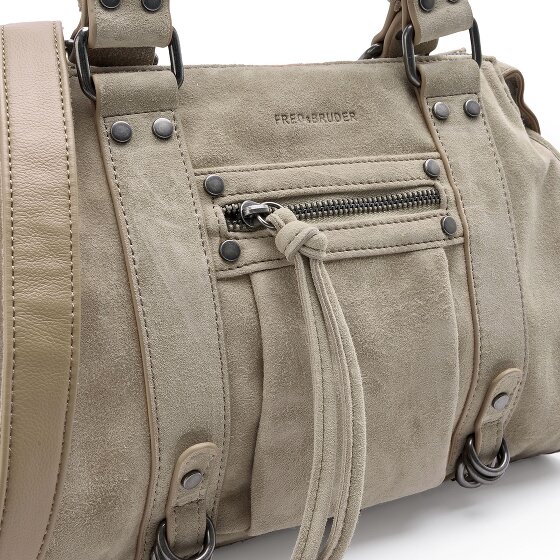 FredsBruder Whipstitch Soul Schoudertas Leer 30 cm