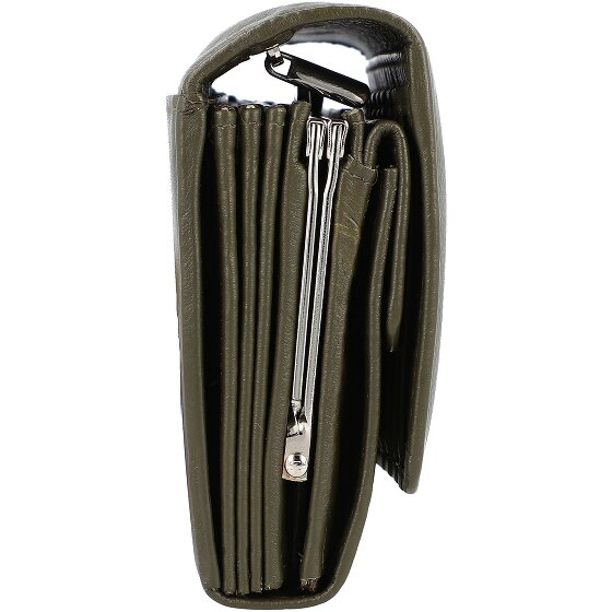 Mika Leren portemonnee 17 cm