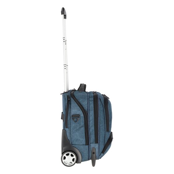 Dermata 2 wielen Zakelijke trolley 41 cm Laptopvak