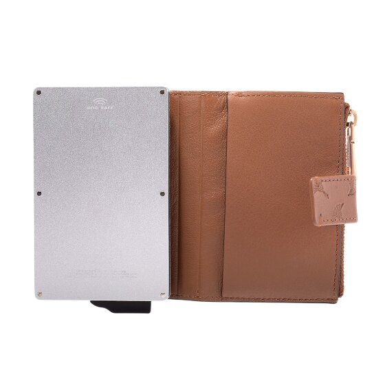 Joop! Leggero Stampa leggero stampa Kredietkaart etui RFID-bescherming Leer 7 cm