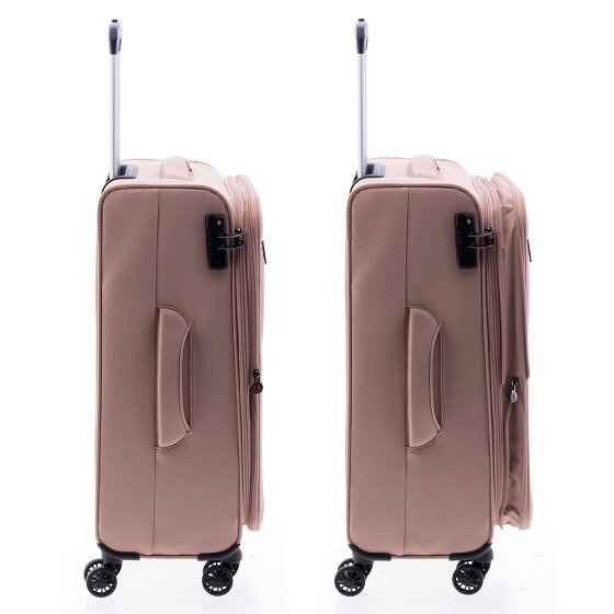 Gladiator 3700 4 wielen Trolley 66 cm met uitbreidingsplooi