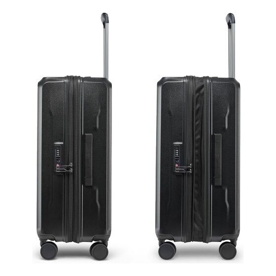 Stratic Phoenix 4 wielen Trolley 66 cm met uitbreidingsplooi
