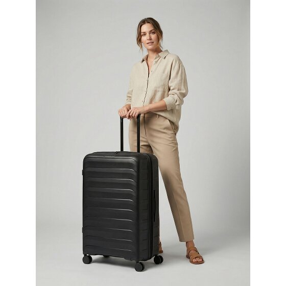 d&n Toronto 4 wielen Trolley L 75 cm met uitbreidingsplooi