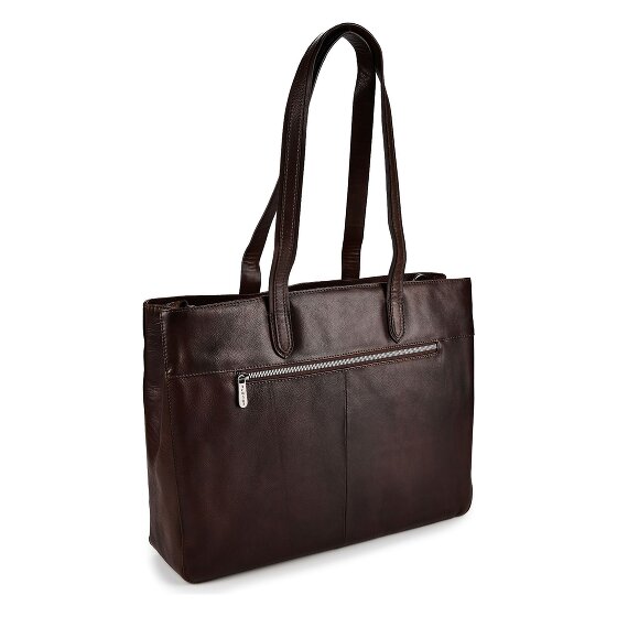 Plevier Power Shopper Tas Leder 31 cm Laptopvak