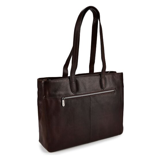 Plevier Power Shopper Tas Leder 31 cm Laptopvak