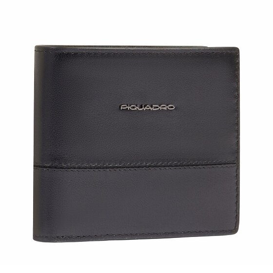Piquadro Philip Portemonnee RFID-bescherming Leer 11 cm