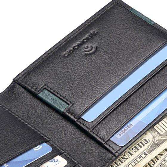 Roncato Monaco Portemonnee RFID-bescherming Leer 11 cm