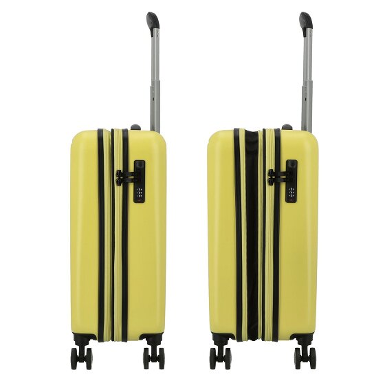 Gabol Future Plus 4 wielen Cabinewagen 55 cm met uitbreidingsplooi