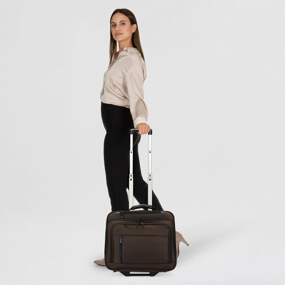 Dermata Business trolley met 2 wielen 42 cm Laptopcompartiment