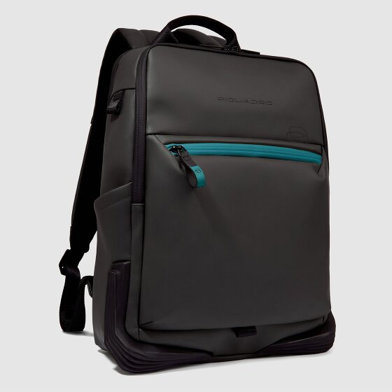 Piquadro Corner Zakelijke rugzak RFID-bescherming 43 cm Laptop compartiment