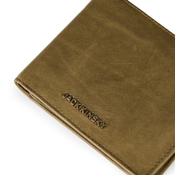 Jack Kinsky Aruba Portemonnee RFID-bescherming Leer 12 cm