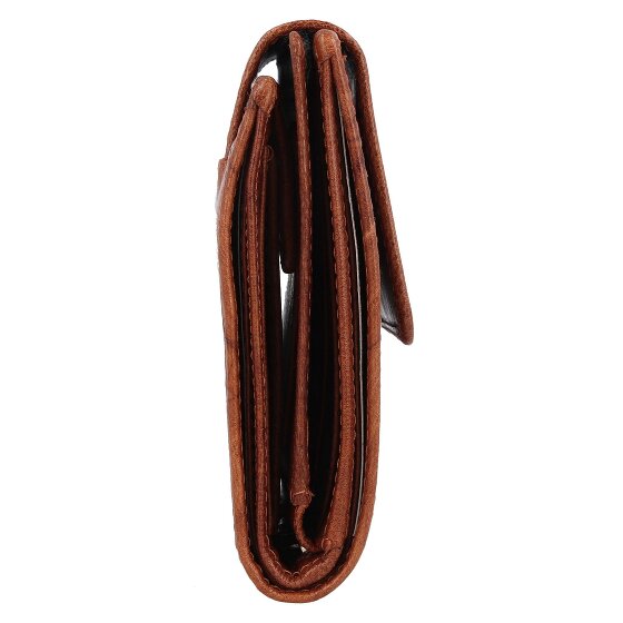 mano Donna Aurona Portemonnee RFID Leer 14 cm