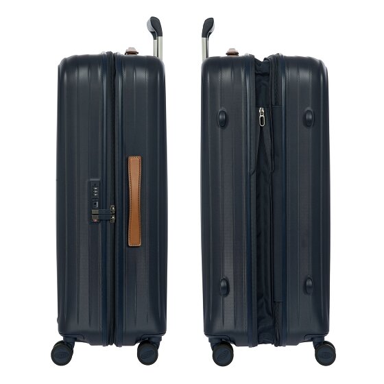 Bric's Taormina 4 wielen Trolley 75 cm met uitbreidingsplooi