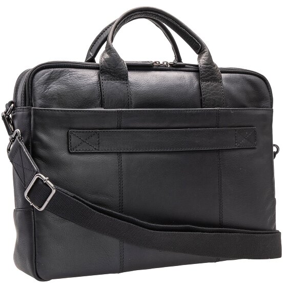 Strellson Hyde Park Charles Koffer Leer 39 cm Laptop compartiment