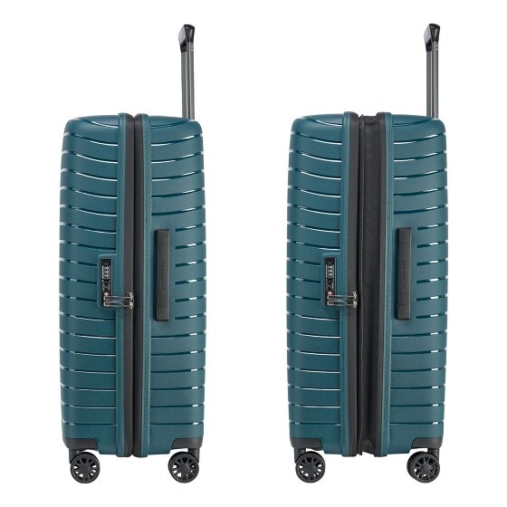 Stratic Novium 4 wielen Trolley L 77 cm met uitbreidingsplooi