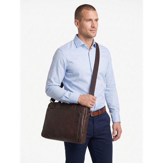 Strellson Hyde Park 1.0 Aktentas Leder 39 cm Laptopvak