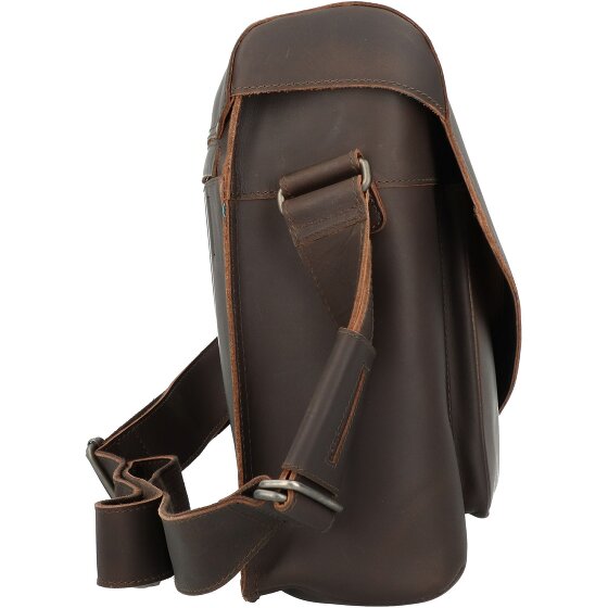 aunts & uncles Hunter Big Judd Aktetas Leder 41 cm Laptopcompartiment