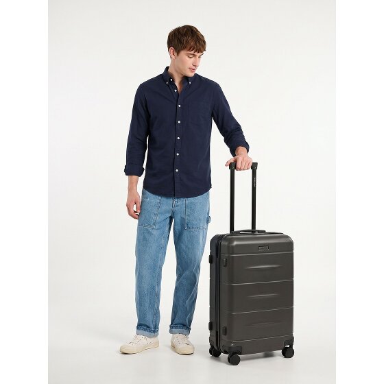 Police London 4 wielen Trolley 64 cm met uitbreidingsplooi