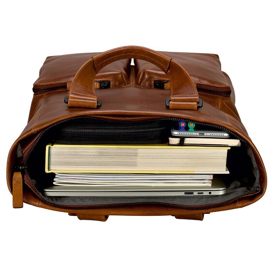 Leonhard Heyden Porto Zakelijke rugzak Leer 40 cm