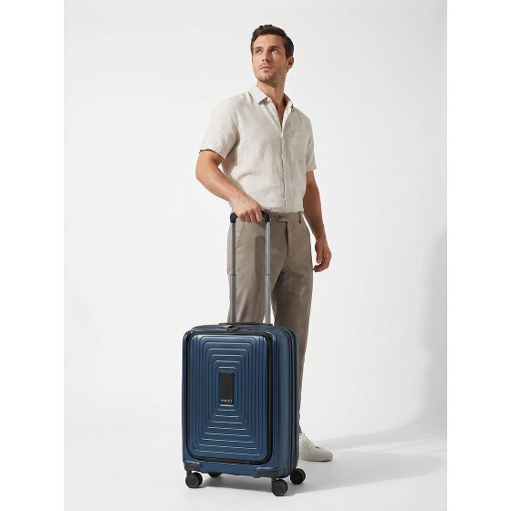 Redolz Essentials 14 4 wielen Cabinewagen S 55 cm Laptopvak met uitbreidingsplooi