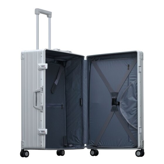 Aleon Traveler 4-wiel trolley 67 cm met kledingzak