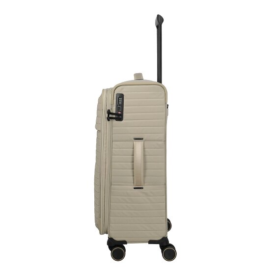 Travelite Barbara Stepp 4 wielen Trolley M 68 cm met uitbreidingsplooi