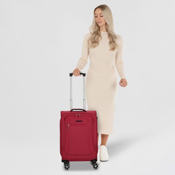 Cocoono Monterrey 4 wielen Trolley 58 cm met uitbreidingsplooi