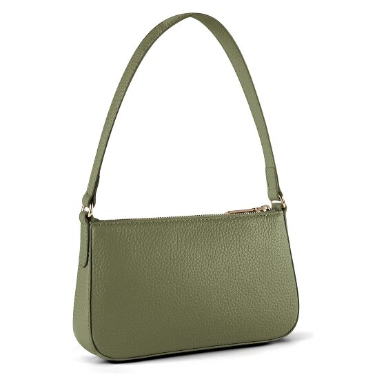 Lazarotti Bologna leeren pochette schoudertas 22 cm