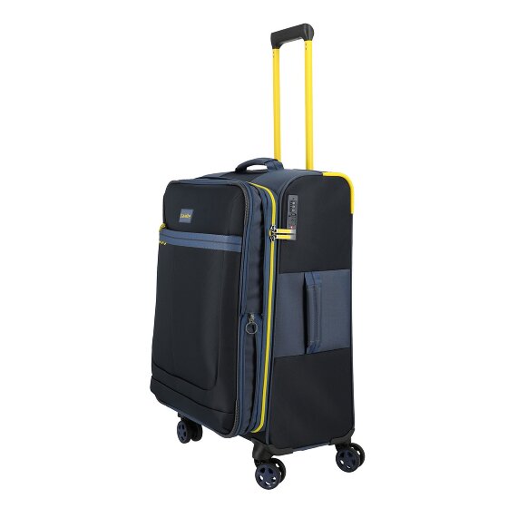 Travelite Color Craze 4 wielen Kofferset 3-delig met uitbreidingsplooi