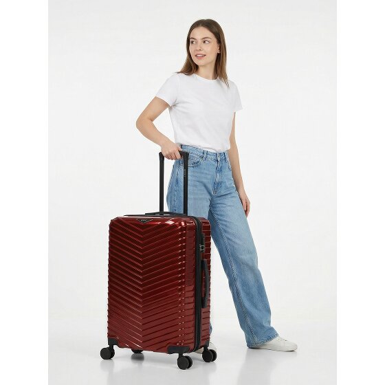 Redolz Essentials 18 2.0 4 wielen Trolley M 66 cm met uitbreidingsplooi