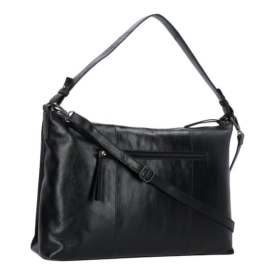 Burkely Creased Crystal Schoudertas Leer 40 cm