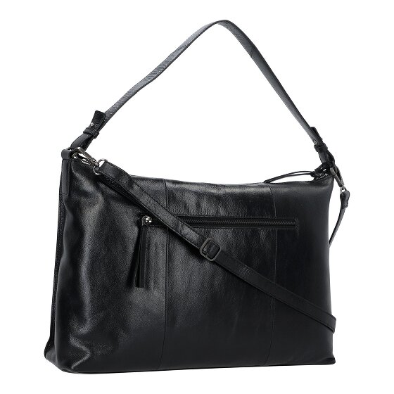 Burkely Creased Crystal Schoudertas Leer 40 cm