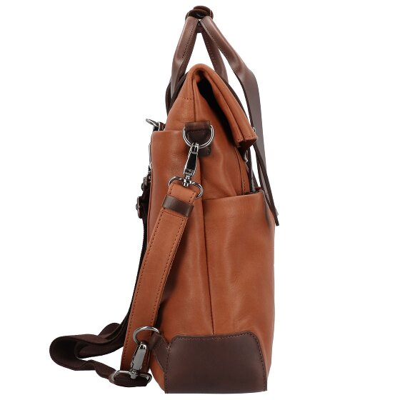 Harold's Mount Ivy Briefcase Rugzak Leer 42 cm Laptopcompartiment